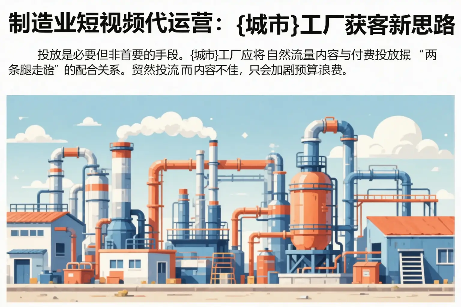 制造业短视频代运营：文山工厂获客新思路