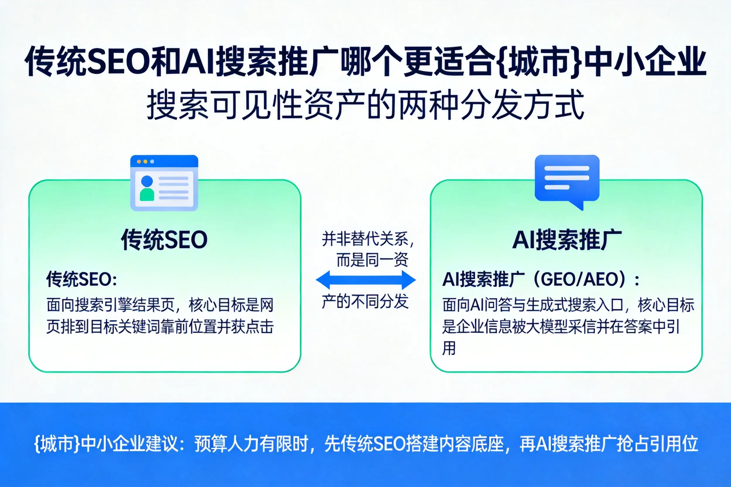 传统SEO和AI搜索推广哪个更适合文山中小企业