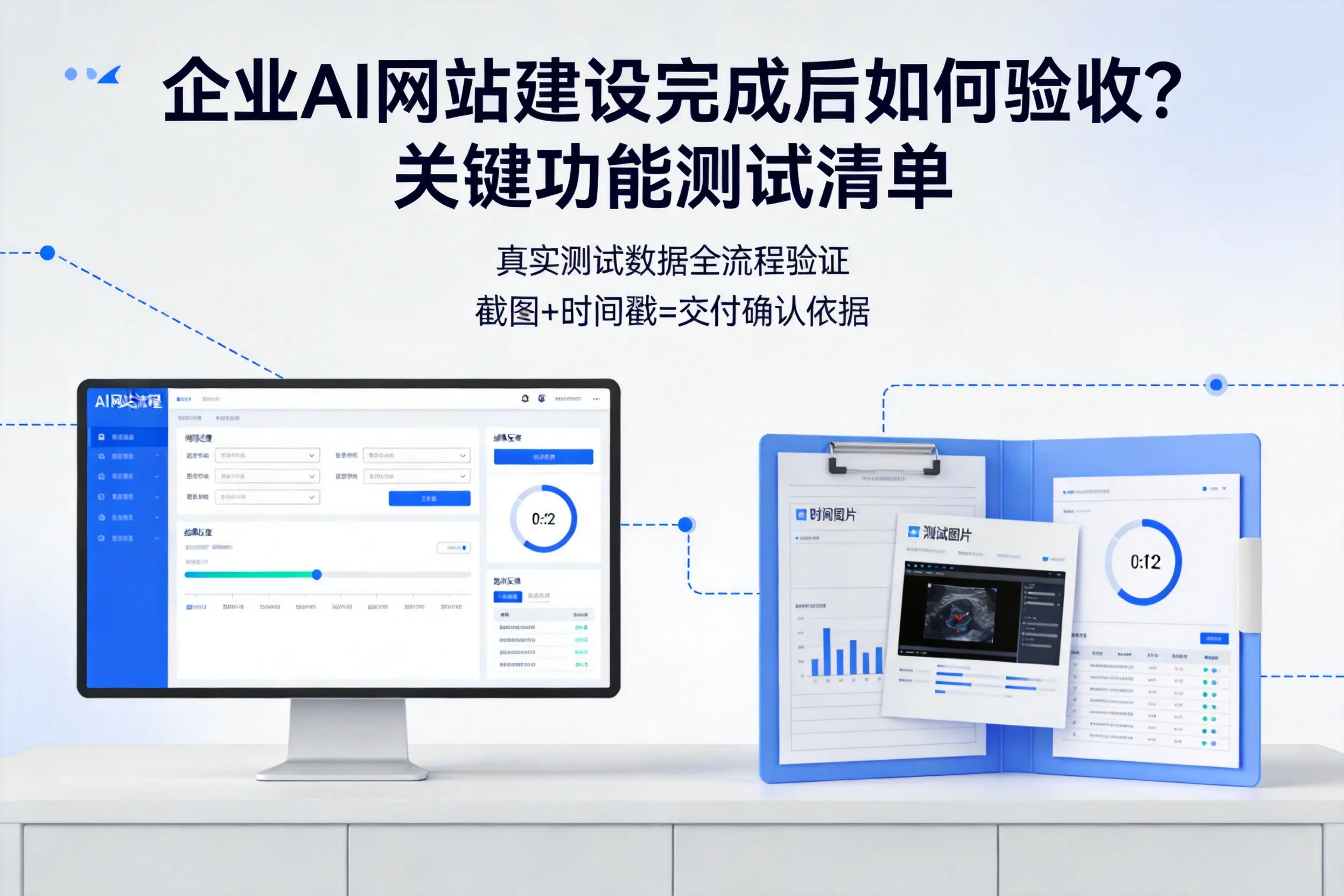 文山企业AI网站建设完成后如何验收?关键功能测试清单